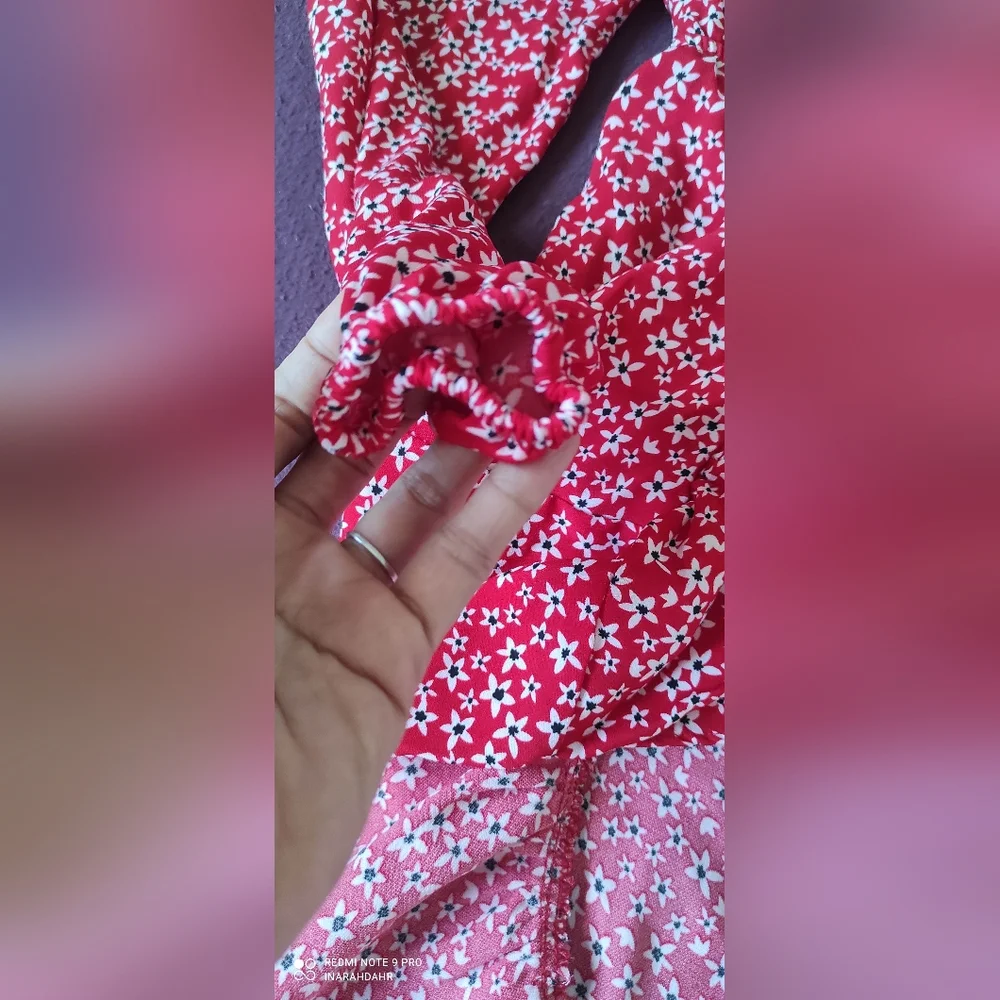 Wrap Ruffle Dress - Picture 5 of 5